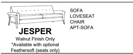 Stylus Sofas JESPER SOFA