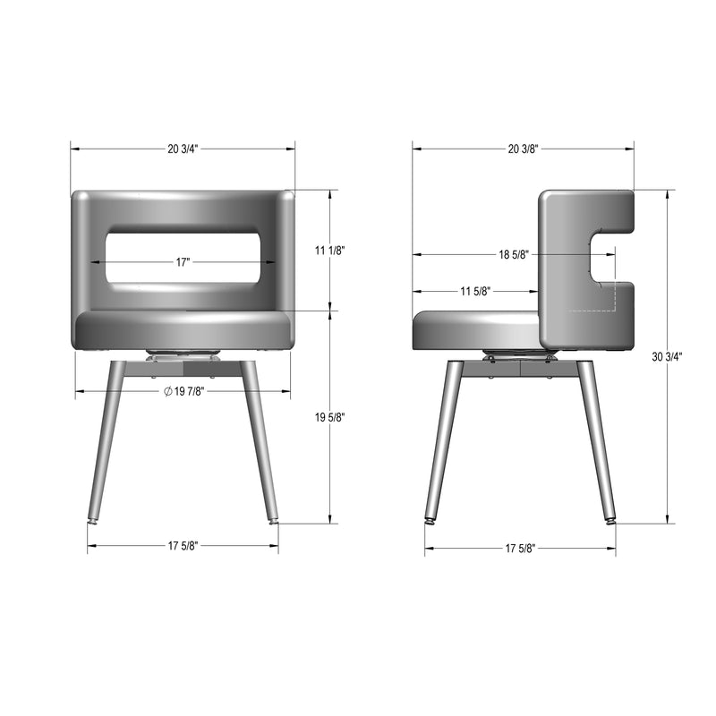 Curtis swivel chair - 30368