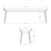 Nora bench (long version) - 30453