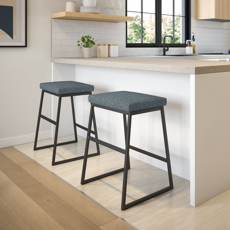 Zach non swivel stool - 40031-26