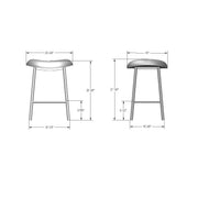 Willo non swivel stool - 40046-26