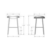 Willo non swivel stool - 40046-30