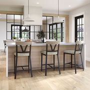 Lawrence non swivel stool - 40204-26