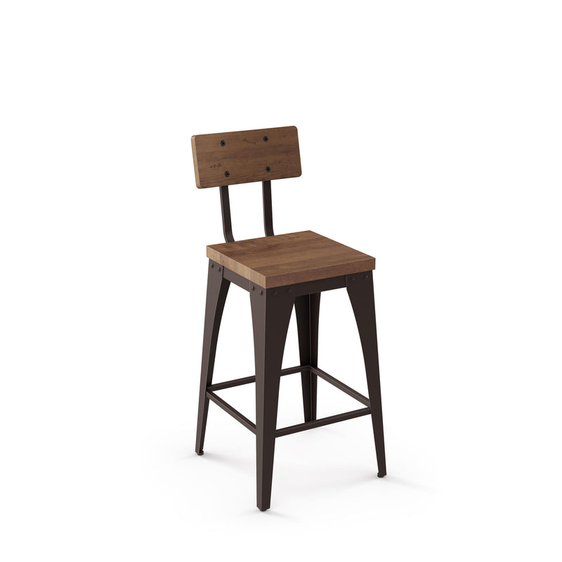 Upright non swivel stool - 40264-26B