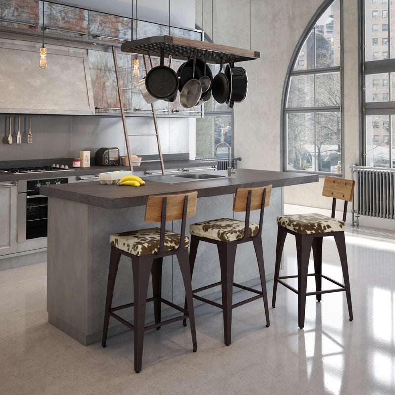 Upright non swivel stool - 40264-26
