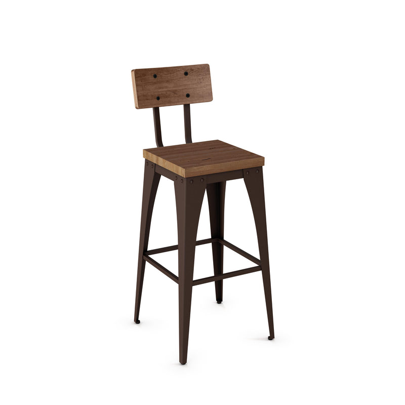 Upright non swivel stool - 40264-30B
