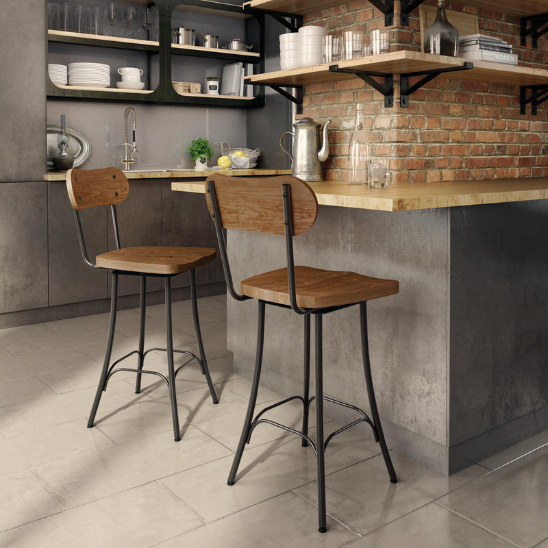 Bean swivel stool - 41268-26B