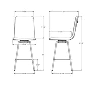 Bray swivel stool - 41333-26