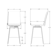 Dorian swivel stool - 41373-26