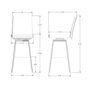 Dorian swivel stool - 41373-30