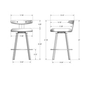 Asher swivel stool - 41381-26