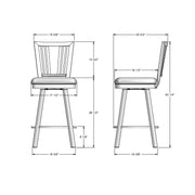 Madison swivel stool - 41406-26