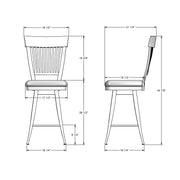 Annabelle swivel stool - 41419-26