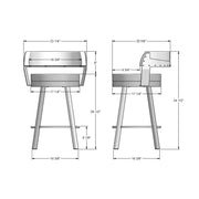 Russell swivel stool - 41526-26