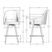 Weston swivel stool - 41534-26