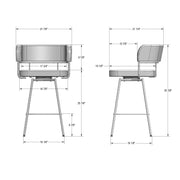 Enya swivel stool - 41562-26