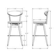 Wilbur swivel stool - 41570-30