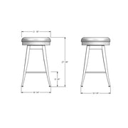 Grace swivel stool - 42414-26