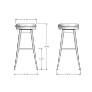 Grace swivel stool - 42414-34