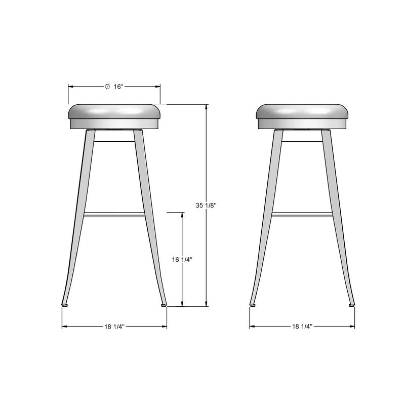Grace swivel stool - 42414-34