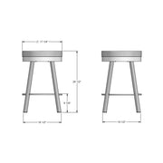 Rudy swivel stool - 42442-26