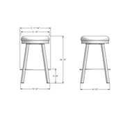 Connor swivel stool - 42493-26