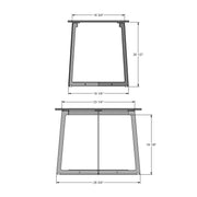 Malloy end table base - 50266