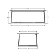 Malloy coffee table base - 50366