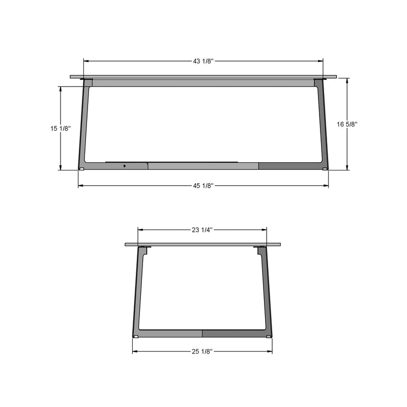 Malloy coffee table base - 50366