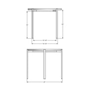 Maya end table base - 50403