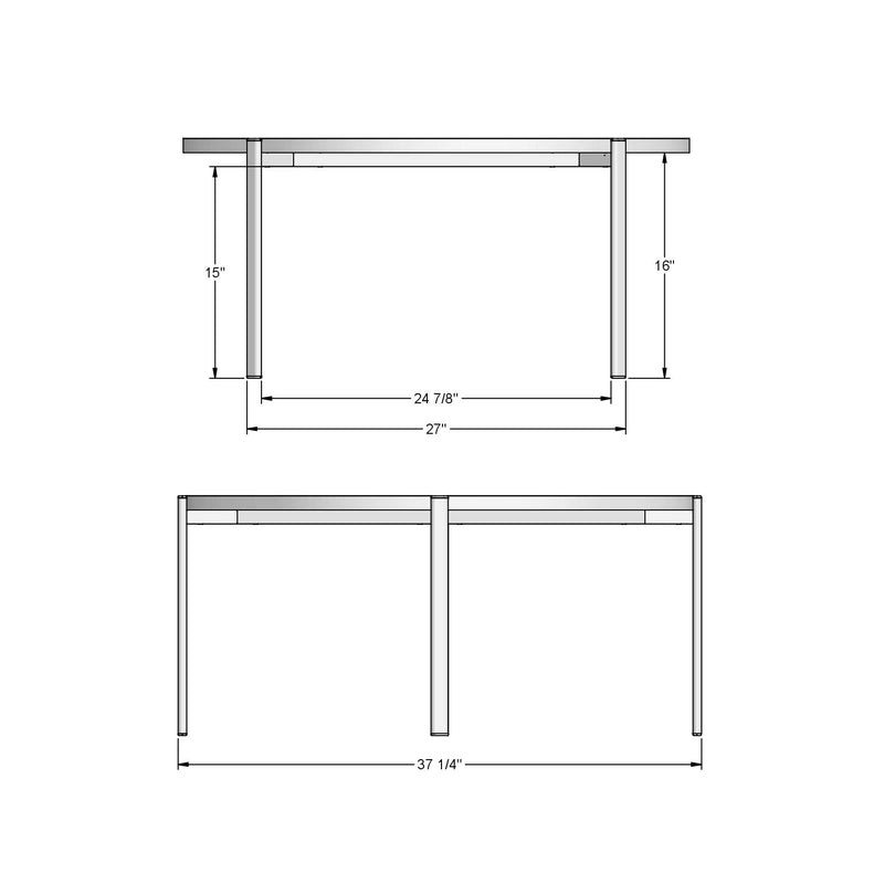 Maya coffee table base - 50404