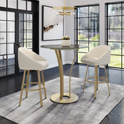 Wembley swivel stool - 41578-26