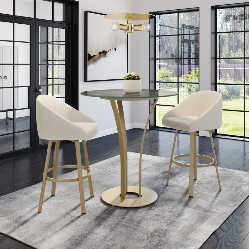 Wembley swivel stool - 41578-26