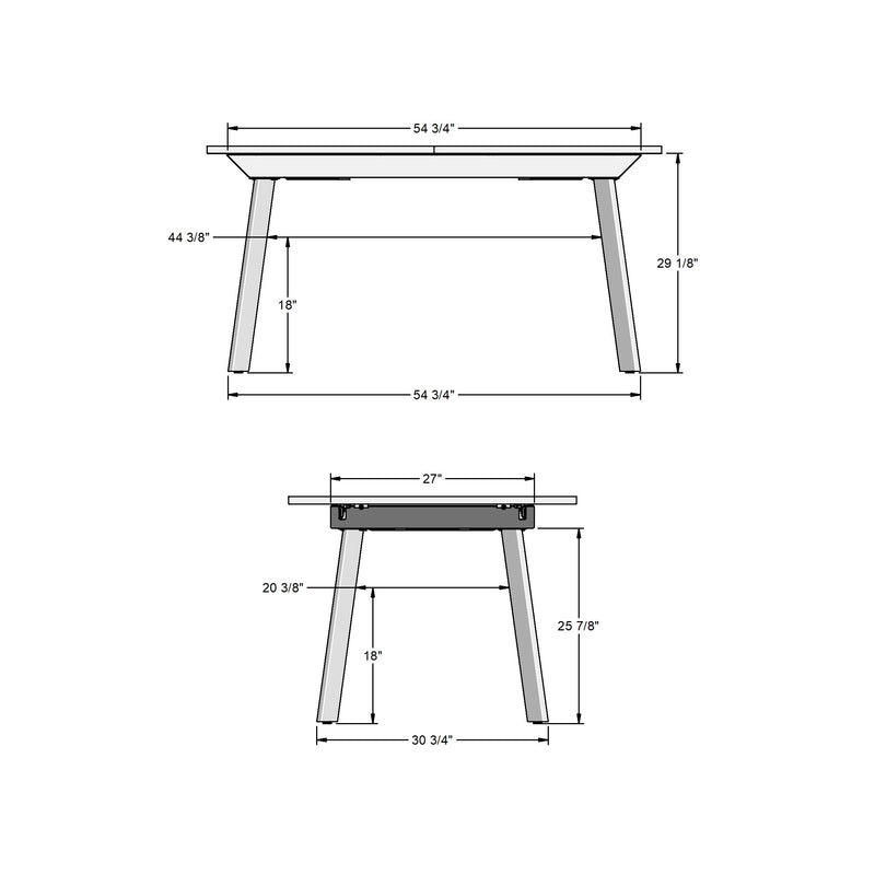 Nexus extendable table base - 50524