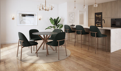 Luongo non swivel stool - 40349-26