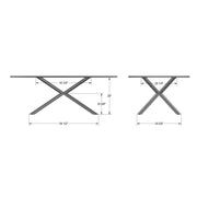 Asterisk Table base - 50549