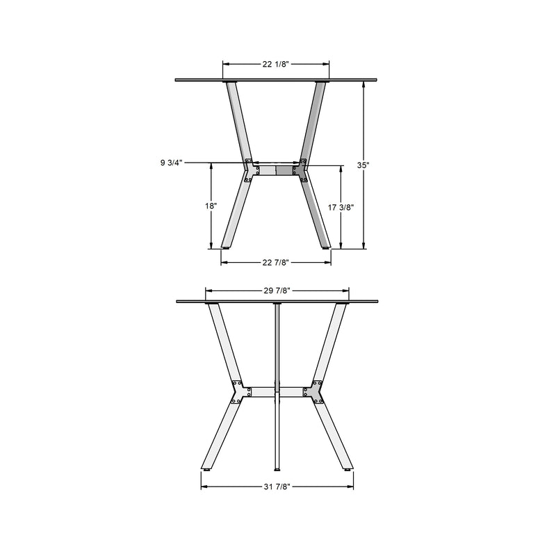 Norcross pub table base - 50563-36