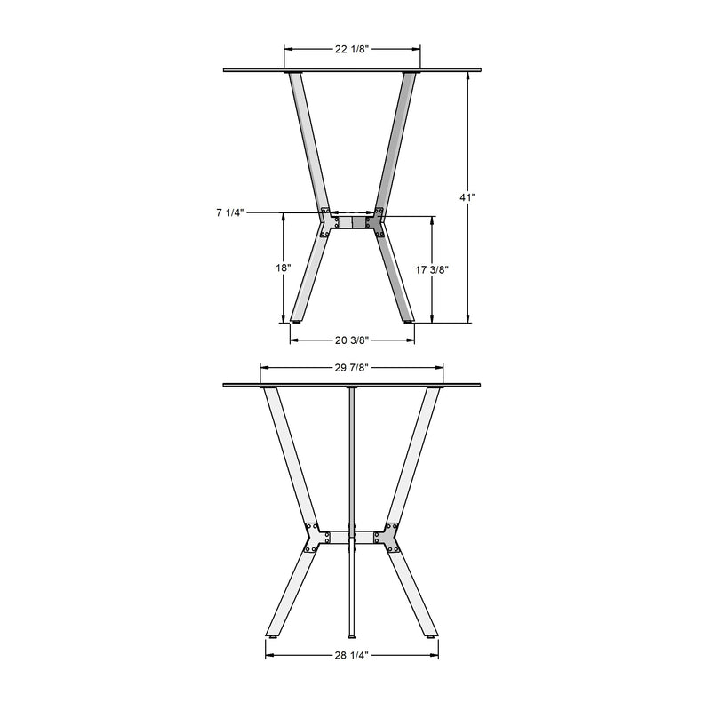 Norcross pub table base - 50563-42