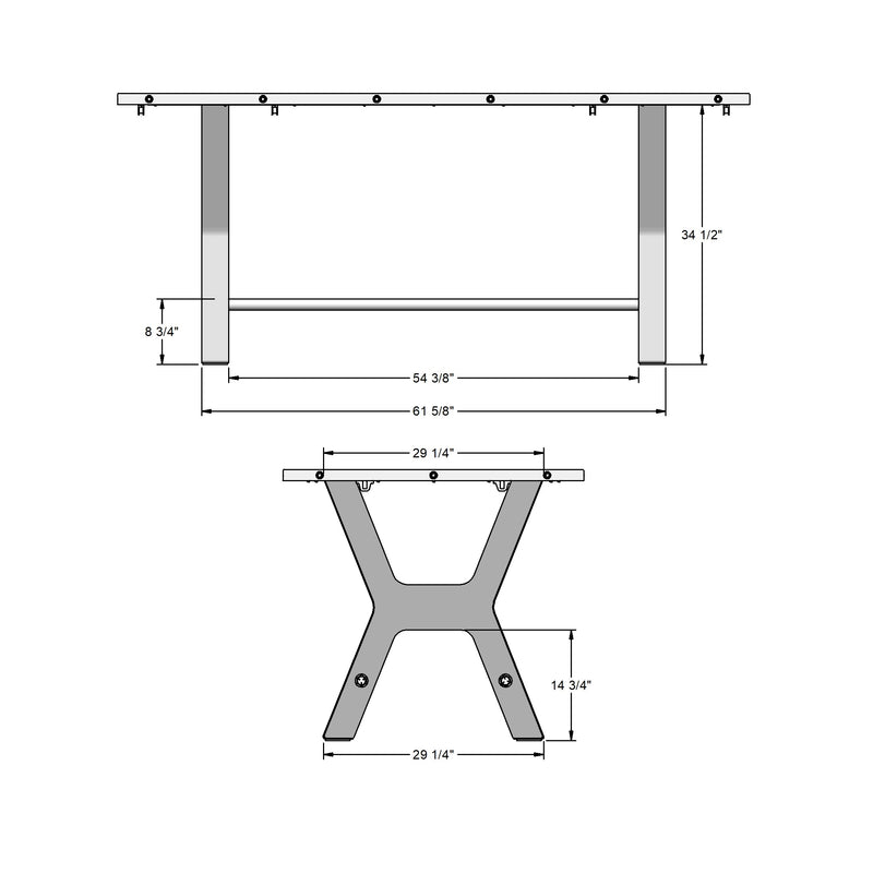 Parade pub table base - 50565-36