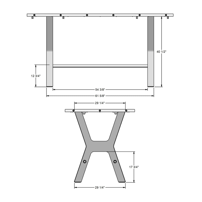 Parade pub table base - 50565-42