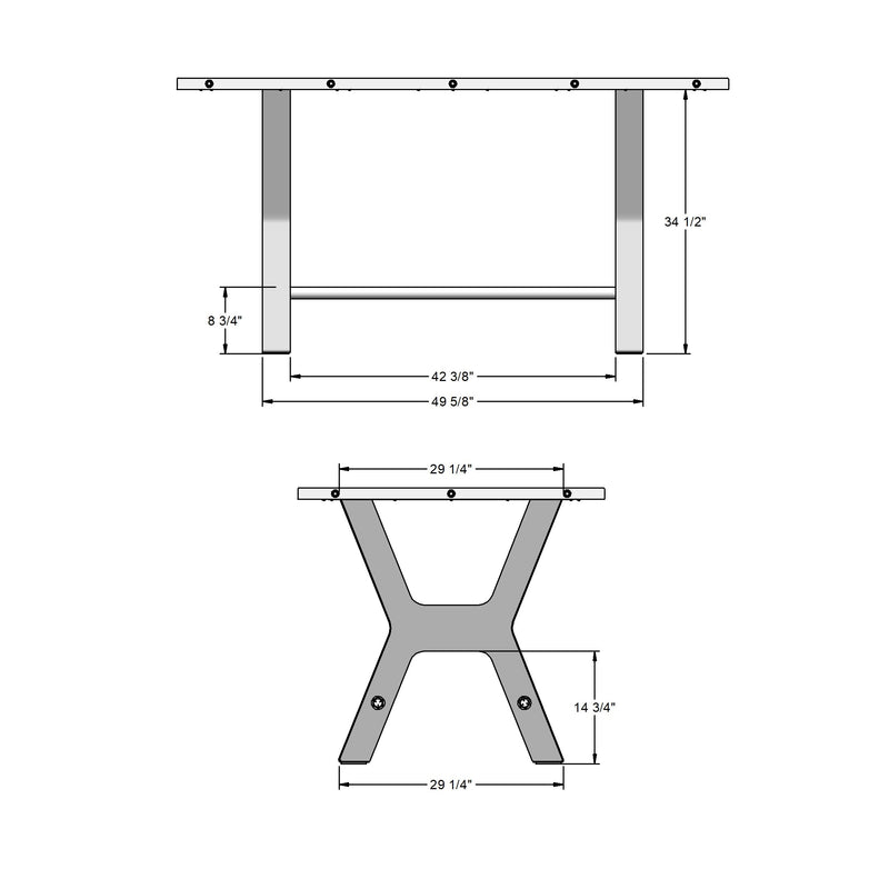 Parade pub table base - 50566-36