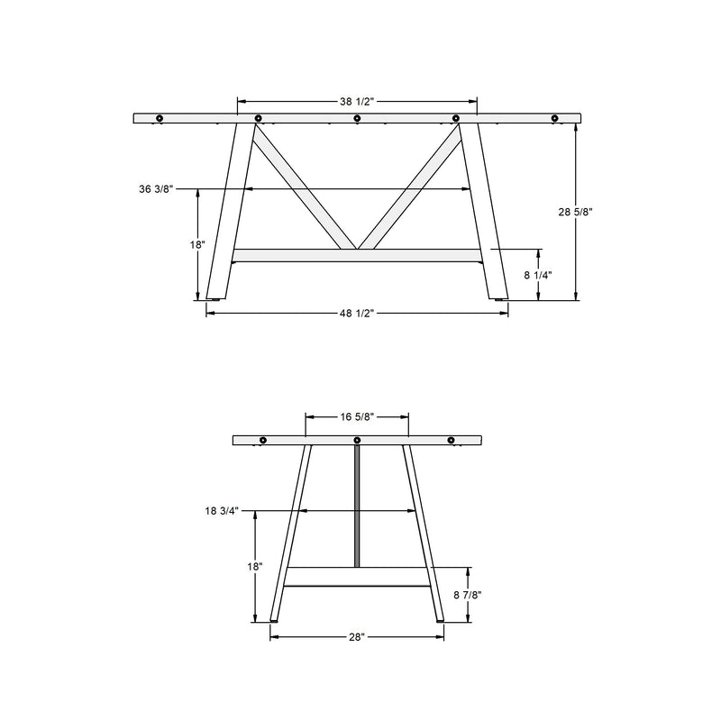 Octavia Table base - 50577