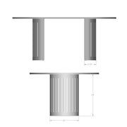 Rachel Table base - 50579
