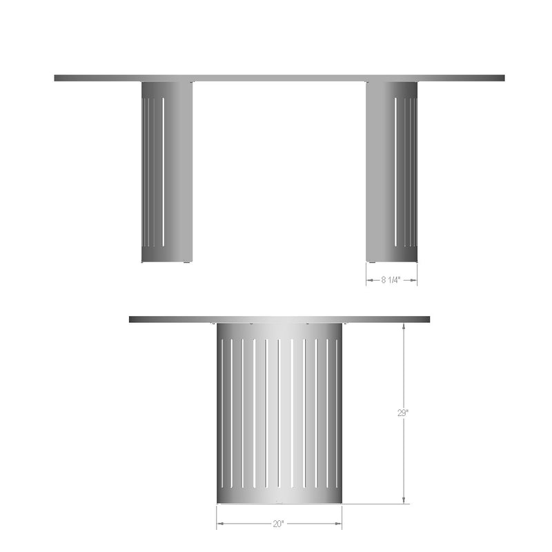Rachel Table base - 50579