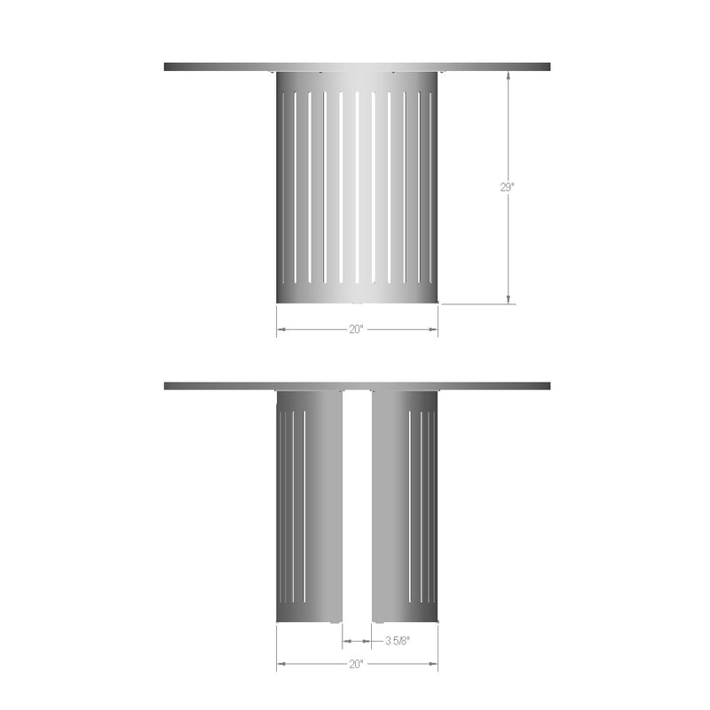 Rachel Table base - 50579