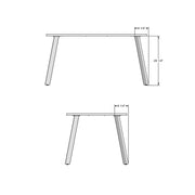 Lidya set of 4 legs - 50583-PA