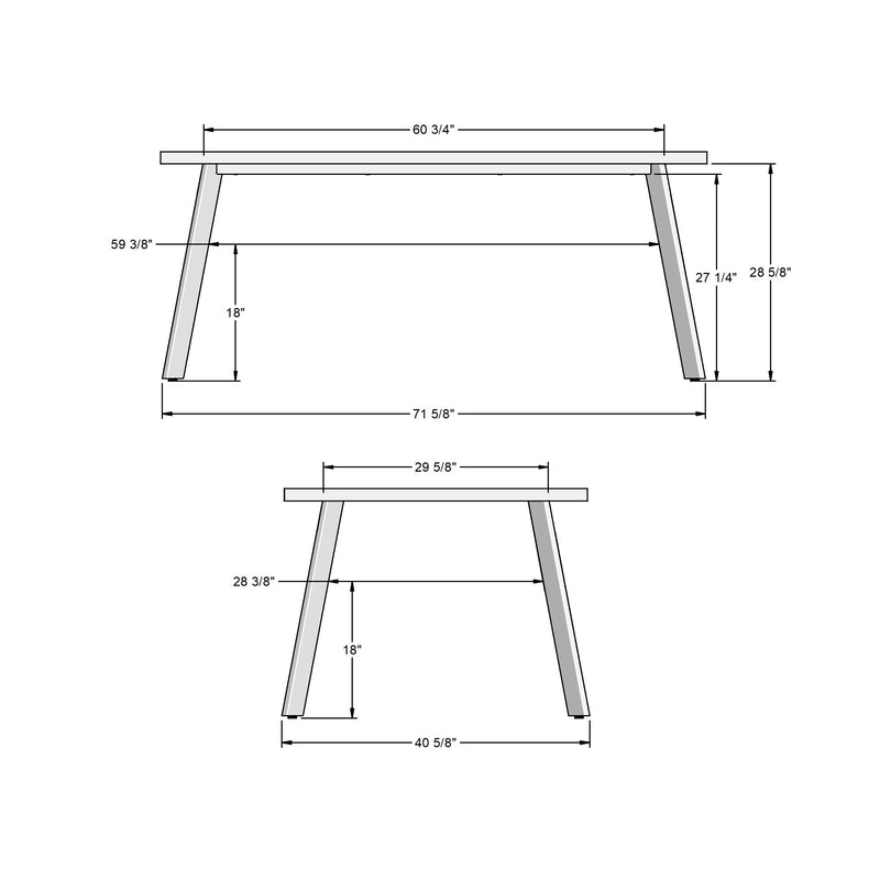 Lidya Table base - 50588
