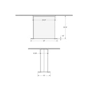 Lucarelli Table base - 50646