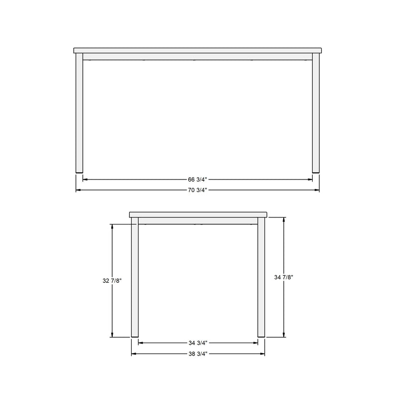 Bennington pub table base - 50660-36