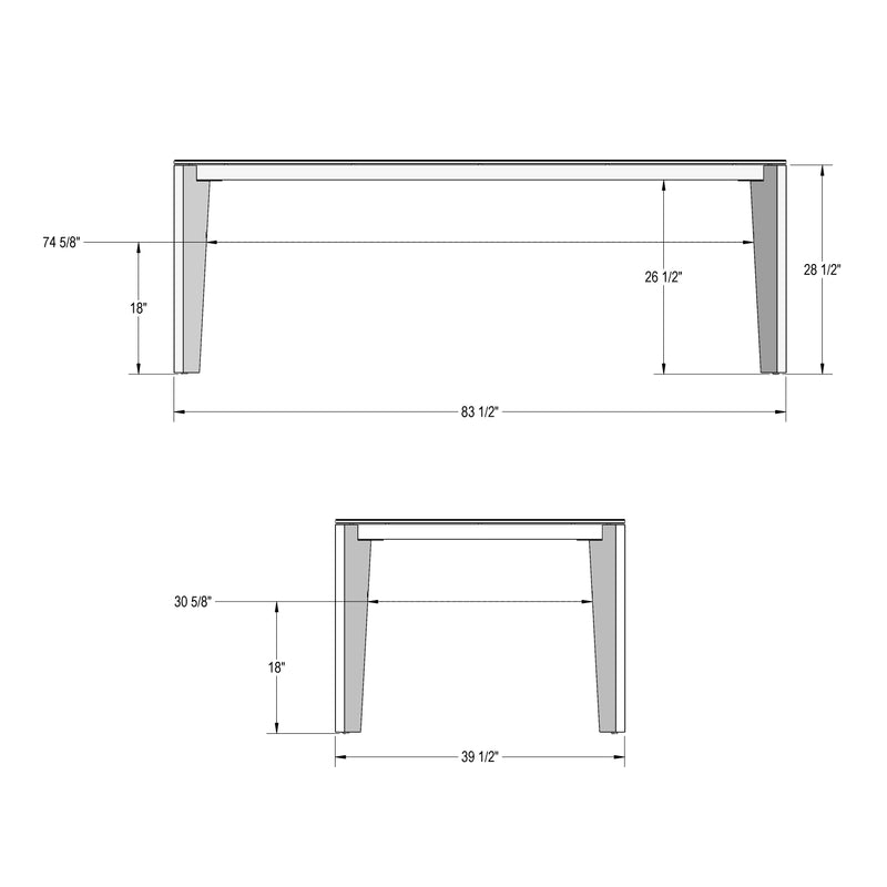 Fabiola Table base - 50677